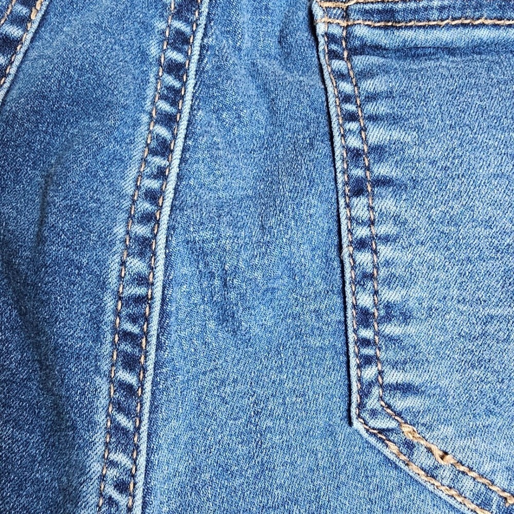 Buffalo David Bitton Avalon Mid-Rise Soft Stretch‎ Ankle Skinny Jeans Blue 4/27 - Picture 5 of 16
